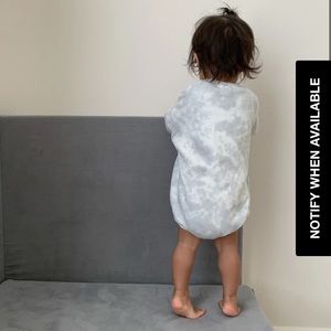 SOLD OUT Tie Dye Sweatshirt Romper 6-12 Months